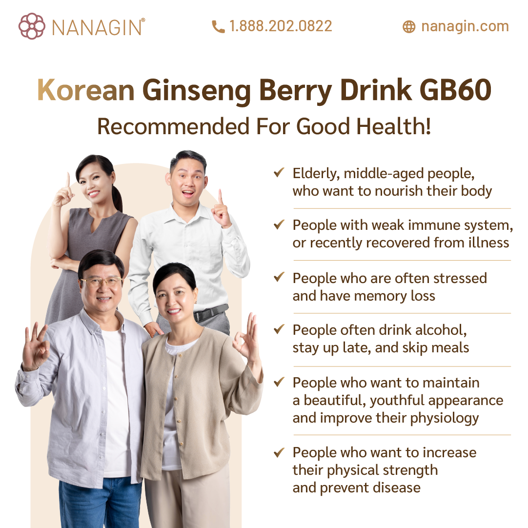 Korean Ginseng Berry Drink GB60