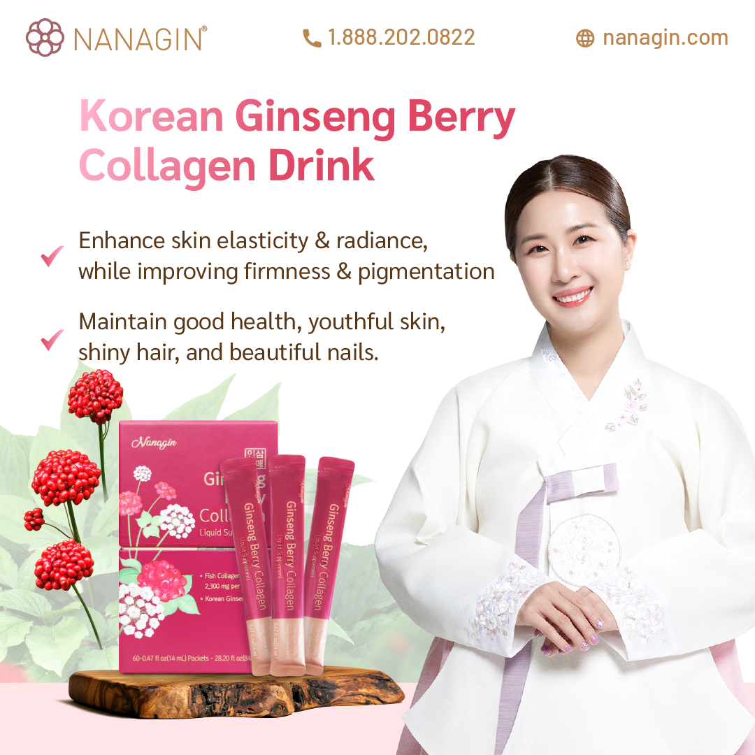 Korean Ginseng Berry Collagen Drink