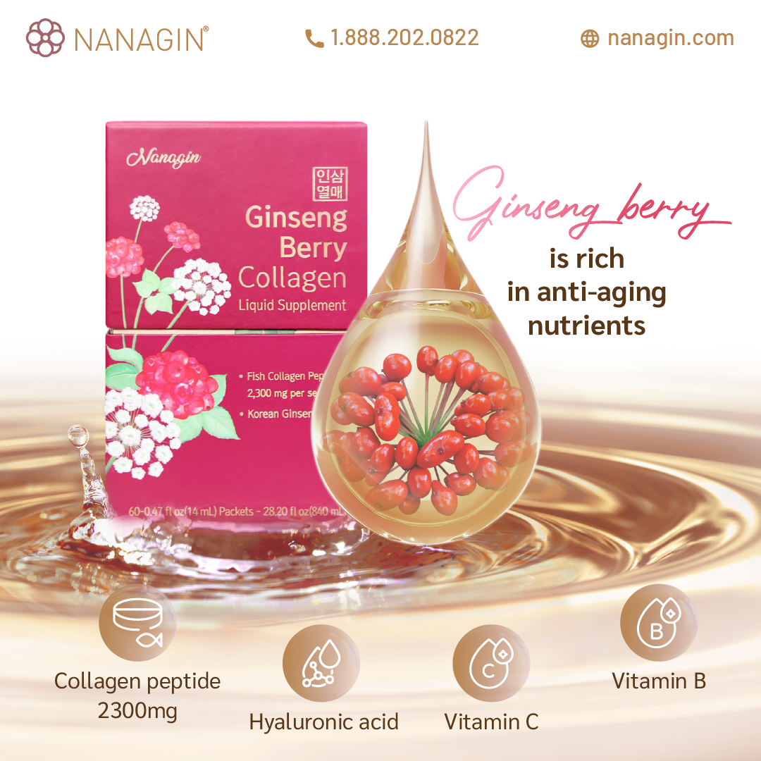 Korean Ginseng Berry Collagen Drink