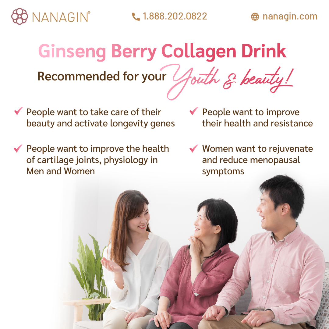 Korean Ginseng Berry Collagen Drink